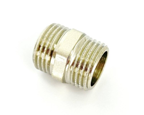 Ниппель LD 1/2" никелированный