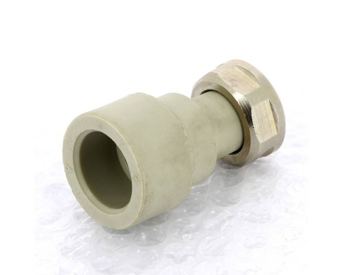 Муфта сварка-В с накидной гайкой FV-PLAST 25х3/4" пломбируемая Муфта сварка-В с накидной гайкой FV-PLAST 25х3/4" пломбируемая
