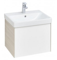 1A2631K0AXD70 Набор: 1A263101AXD70 Тумба-умывальник Асти 55 белый/ясень шимо/ 1WH501620 Умывальник Адриана 55 1A2631K0AXD70