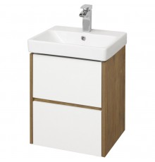 1A2516K0SDZ90 Набор: 1A251601SDZ90 Тумба-умывальник Сканди 45 Бел/Дуб Рустикальный/ 1WH501630 Раковина Адриана 45 1A2516K0SDZ90