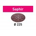 Шлифовальные круги Saphir STF D225/48 P24 SA/1 (205650/1)