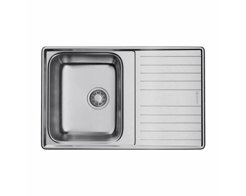 Мойка, OMOIKIRI, Sagami, шгв 790-500-180, отверстия для смесителя-отсутствуют, цвет-нержавеющая сталь