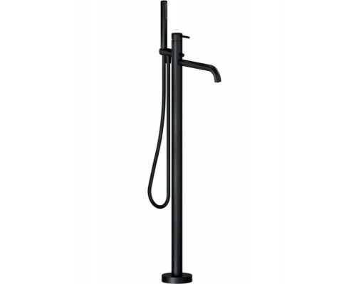WE00180/TBM LIVE смеситель для ванны напольный, матовый черный WE00180/TBM