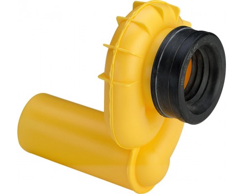 492465 Вакуумный сифон для писсуара D=50 мм, с горизонт. отводом, с манж. уплотнением и гидрозатвором, объем слива 1-4л/мин, модель 3233.9 492465