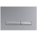 115.788.GH.2 Смывная клавиша Geberit Sigma50 для двойного смыва к 111.300/350/361/362/380/390/796 хромированный, матированный, с легкоочищаемой поверх 115.788.GH.2
