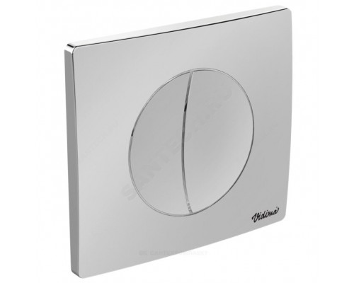 Кнопка д/инст пласт хром механ Vidima W3094AA