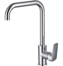 AQ1081CR ВЕГА смеситель для кухни (квадратный излив) AQ1081CR