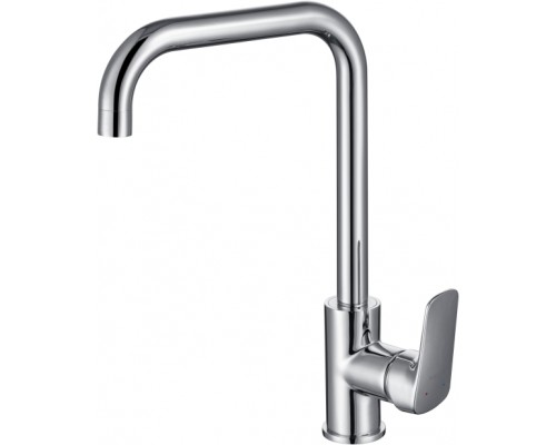 AQ1081CR ВЕГА смеситель для кухни (квадратный излив) AQ1081CR