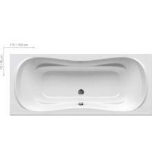 Ванна Campanula II 180х80 белая CB21000000