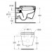 Унитаз подвесной CONNECT в/к дюр микр Ideal Standard E272701