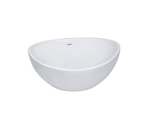Раковина, Jaquar, Continental, шгв 425-340-175, отверстия для смесителя-отсутствуют, цвет-белый