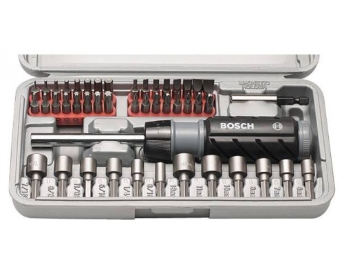 Набор бит и торцевых ключей Bosch 46шт (2607019504)