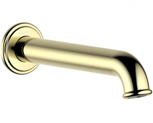 AQ1541PG КЛАССИК излив для ванны 182 мм, полир. золото AQ1541PG