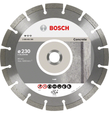 Алмазный отрезной круг Standard for Concrete 230 мм, 10 шт. (2608603243)