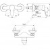 Смес/душ SCORPIO однор б/к Ideal Standard BC167AA