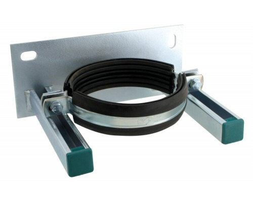 Консоль опорная, BIS, D-110, DN-100, чёрный