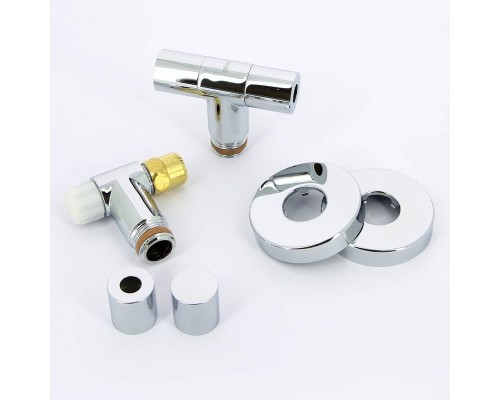 Вентиль Eleganta угловой хромированный VIEGA 1 1/2"х10