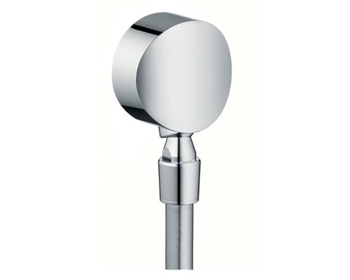 Шланговое подсоединение HansGrohe HG FixFit S с клапаном обратного тока и шарнирным соединением хром