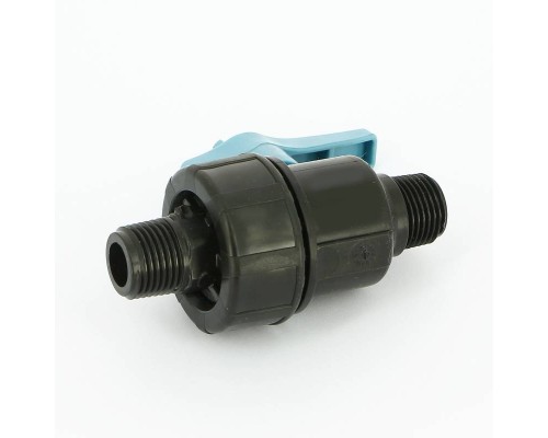 Кран НН Unidelta 1/2" для труб ПНД полипропилен PP-B