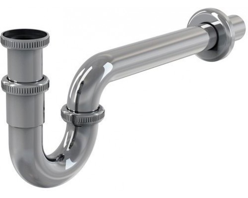 Сифон для умывальника U-образный хром X01436