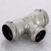 Тройник пресс нержавеющая сталь Sanpress Inox VIEGA 42х35х42