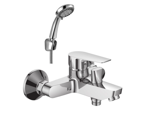 S35-31 Смеситель одноручный (35мм) для ванны с коротким изливом, хром S35-31