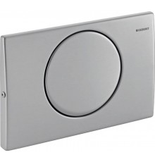 115.751.00.1 Смывная клавиша Geberit Mambo смыв/стоп к111.300, с креплением на винтах, сатинированный нержавеющая сталь 115.751.00.1