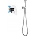 AQ1119CR БЕТТА набор с гигиеническим душем (смеситель + гигиеническая лейка + шланг + шланговое подсоединение с держателем) AQ1119CR