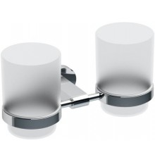Держатель с двумя стаканами (стекло) CR 220.00 X07P189