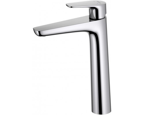 AQ1104CR БЕТТА смеситель для раковины высокий 230, без донного клапана AQ1104CR