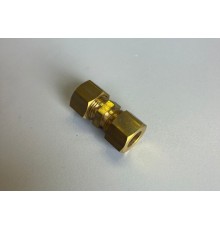 Резьбовое соединение Ofix-Oil, 12х12мм, муфтовое, латунь