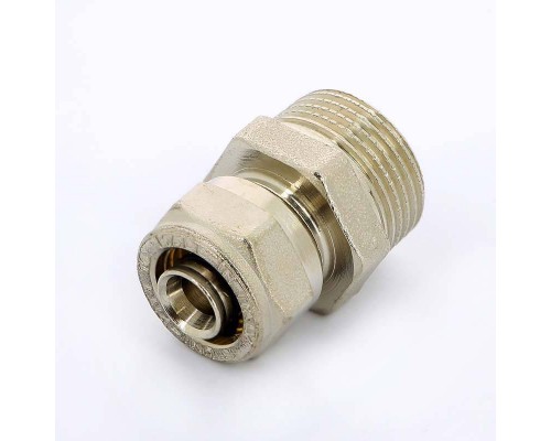 Муфта обжим-Н никелированная UNI-FITT 16х3/4" Муфта обжим-Н никелированная UNI-FITT 16х3/4"