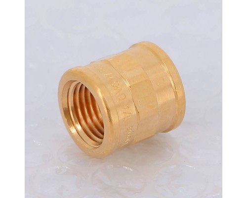 Муфта ВВ бронза Viega 1/4" Муфта ВВ бронза Viega 1/4"