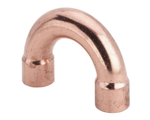 Дуга двухраструбная пайка VIEGA 22 / 180° медь