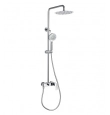 AQ2060CR ВЕГА душевая система (смеситель для душа) 3jet 250мм AQ2060CR