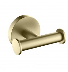 AQ4202BG ОБЕРОН крючок двойной, шлиф. золото AQ4202BG