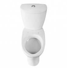 1P4015S0000BF Унитаз-компакт Версия белый, сидение полипропилен (арт.188015S0020B0), кос вып 1.P401.5.S00.00B.F