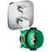 15708000S Set HG Ecostat E термостатический смеситель для душа (15708000+01800180) 15708000S