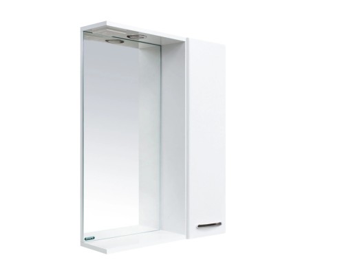 ЛАГУНА-01 Зеркало 605х800х176, бел ZLGN65