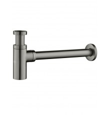 AQ6012BGM сифон, оружейная сталь (шлиф. черный хром) AQ6012BGM