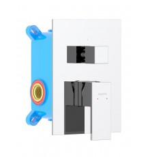 AQ1646CR ЛИБРА смеситель для ванны 2 режима (внешняя и скрытая часть) AQ1646CR