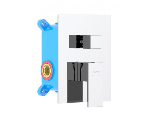 AQ1646CR ЛИБРА смеситель для ванны 2 режима (внешняя и скрытая часть) AQ1646CR