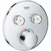 29145000 Grohtherm SmartControl Внешняя часть смесителя на 2 выхода, хром 29145000