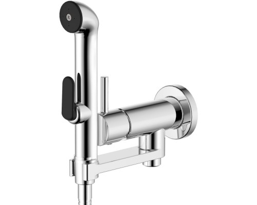 AQ1819CR НИКА комплект для гигиенического душа встроенный (смеситель + гигиеническая лейка + шланг) AQ1819CR