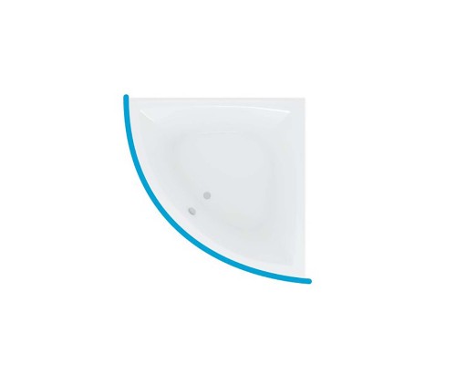 Карниз для ванны дуга 14801480 (для ванны Лира) KARN-0000013
