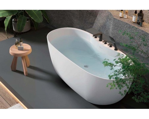 AQ-1155778 АПОЛО Ванна акриловая, отдельностоящая, 1700780600. В комплекте со сливом и ножками. Цвет белый глянцевый. AQ-1155778