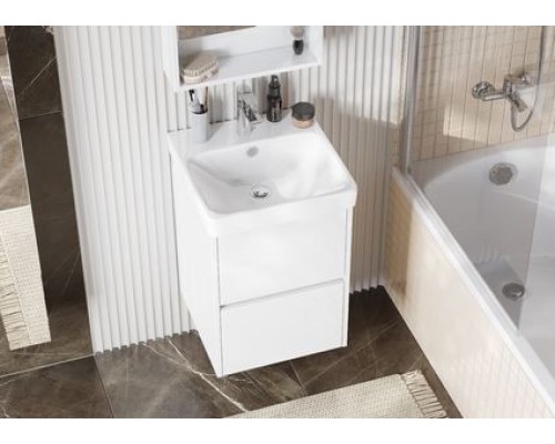 1A2516K0SD010 Набор: 1A251601SD010 Тумба-умывальник Сканди 45 Белый/1WH501630 Раковина Адриана 45 1A2516K0SD010