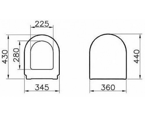 94-003-001 Zentrum сиденье дюропласт, цвет белый 94-003-001