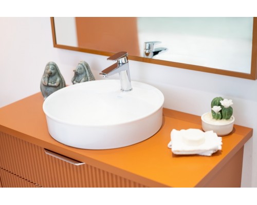 2058TXS110H MINIMAL круглая раковина для установки на столешницу 46х46 см, Serel 2058TXS110H