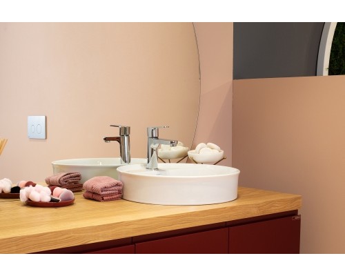 2058TXS110H MINIMAL круглая раковина для установки на столешницу 46х46 см, Serel 2058TXS110H